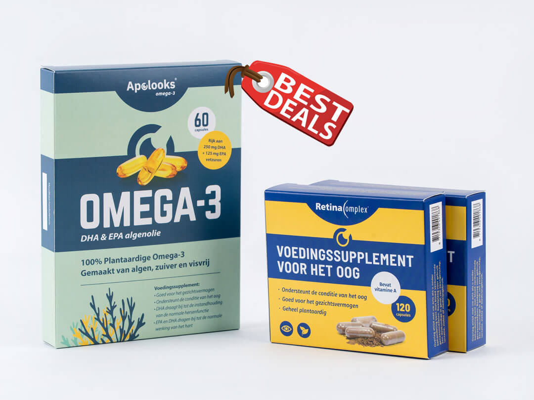 Retinacomplex® & Omega-3 algenolie - Bundelkortingen